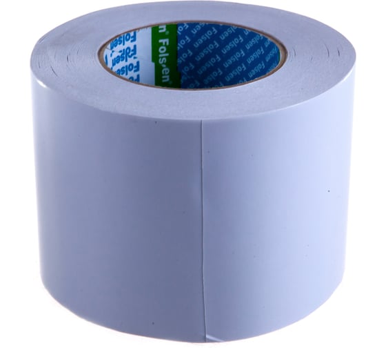 Бумажная двусторонняя лента FOLSEN 100 мм x 50м, Tissue 0333850100