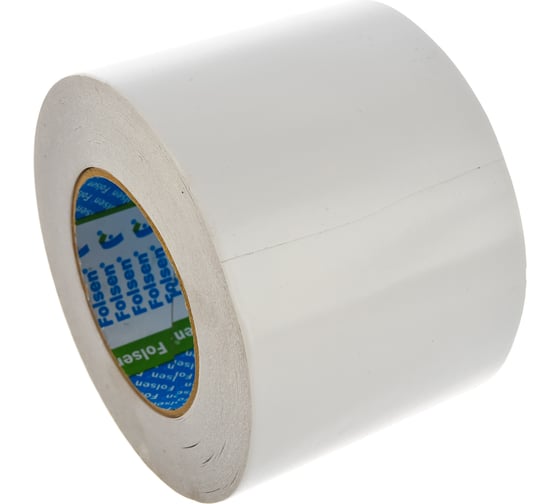 Бумажная двусторонняя лента FOLSEN 100 мм x 50м, Tissue 0333850100