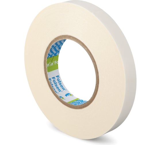 Бумажная двусторонняя лента FOLSEN 12 мм x 50м, Tissue 033385012