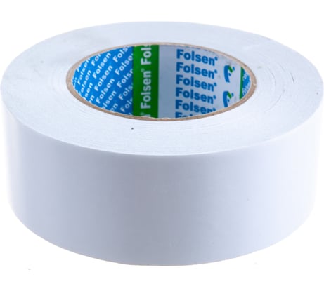 Бумажная двусторонняя лента FOLSEN 50 мм x 50м, Tissue 033385050