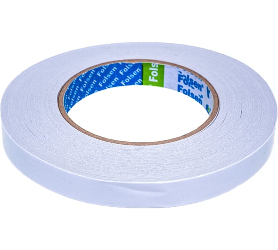 Бумажная двусторонняя лента FOLSEN 15 мм x 50м, Tissue 033385015
