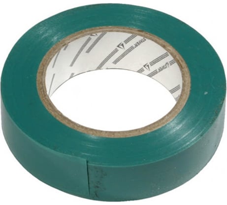 Зеленая изолента ПВХ 15мм х 10м х 0,18мм STAYER 12292-G-15-10