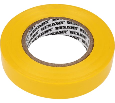Изолента REXANT 15мм х 25м желтая 09-2102