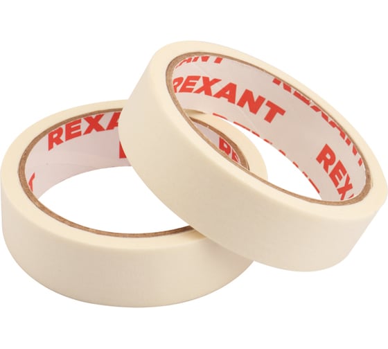 Малярная лента (крепп) REXANT 25 мм, рулон 20 м 09-4422