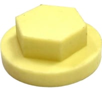 Декоративные колпачки для гаек и болтов НАЮ М10, под ключ 17, 10 шт., цвет желтый М10-желтый