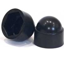 Колпачок на болт/гайку STARFIX М12/S19 черный, 10 шт. в зип-локе SMZ2-52118-10