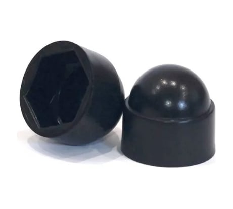 Колпачок на болт/гайку STARFIX М6/S10 черный, 20 шт. в зип-локе SMZ1-52112-20