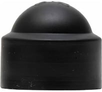 Колпачок на болт и гайку 23 БОЛТА черный M16 (ключ 24 мм), 10 шт. 29-0090ф10