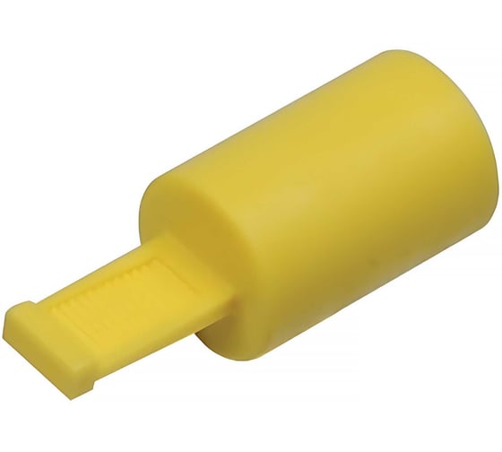 Защита наружной резьбы M6, цвет желтый – (15 шт.) MINIWORKS CTI6