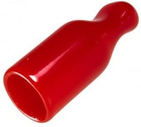 Защита наружной резьбы M14, цвет красный – (10 шт.) MINIWORKS CAPMR13,2B
