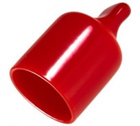Защита наружной резьбы M35, цвет красный – (3 шт.) MINIWORKS CAPMR34,9B