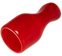 Заглушка круглая Ø11,9 наружная, серия CAPMR, цвет красный – (15 шт.) MINIWORKS CAPMR11,9