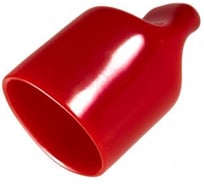 Заглушка круглая Ø38,1 наружная, серия CAPMR, цвет красный – (3 шт.) MINIWORKS CAPMR38,1