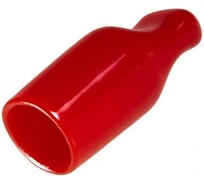 Защита наружной резьбы M18, цвет красный – (10 шт.) MINIWORKS CAPMR17,4B