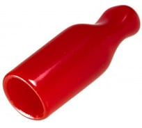 Заглушка круглая Ø11,9 наружная, серия CAPMR, цвет красный – (15 шт.) MINIWORKS CAPMR11,9B