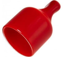 Заглушка круглая Ø28,6 наружная, серия CAPMR, цвет красный – (5 шт.) MINIWORKS CAPMR28,6