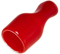 Заглушка круглая Ø13,2 наружная, серия CAPMR, цвет красный – (10 шт.) MINIWORKS CAPMR13,2