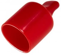 Заглушка круглая Ø31,2 наружная, серия CAPMR, цвет красный – (5 шт.) MINIWORKS CAPMR31,2