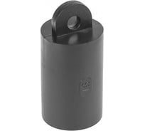 Заглушка наружная с ушком для труб круглого сечения Ø16 мм, цвет черный – (15 шт.) MINIWORKS CAPPVC16