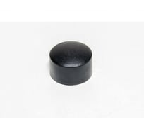 Колпачок на болт/гайку ООО Поволжский Центр РТИ М10, черный, плоский (упаковка 50 шт) 4680687031670