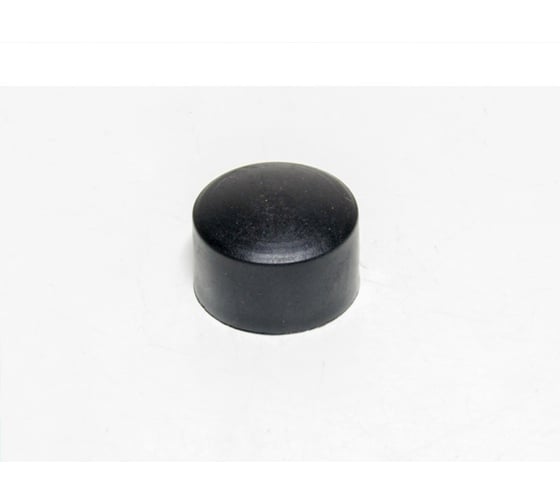 Колпачок на болт/гайку ООО Поволжский Центр РТИ М10, черный, плоский (упаковка 200 шт) 4680687031694 1