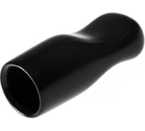 Заглушка круглая Миниворкс Ø9,3 наружная для резьбы М10, серия CAPM, цвет черный – (15 шт.) CAPM9,3