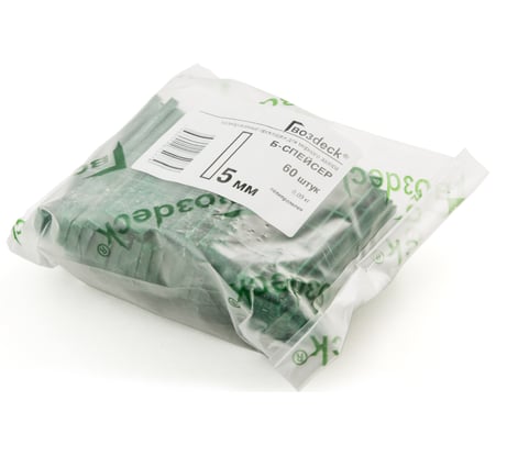 B-Спейсер Гвозdeck №5 60 шт. 6000B005PP00WG12