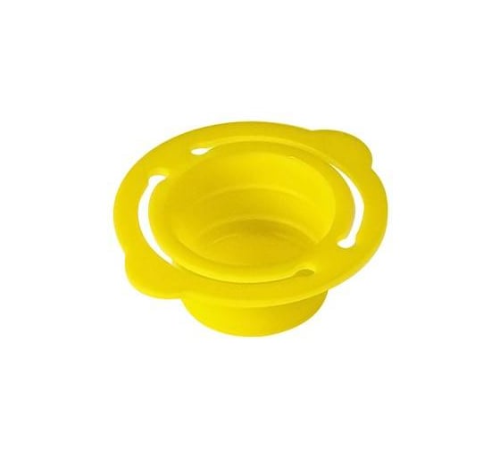 Пробка пластиковая для отверстия Миниворкс 14.5–17 мм, серия STCF, цвет желтый –  (15 шт.) STCF14,5 1