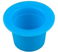 Круглая пластиковая пробка под отверстие Миниворкс Ø9.9-11.7 мм, цвет синий – (15 шт.) STCU9,9