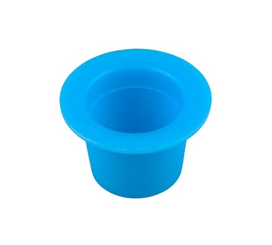Круглая пластиковая пробка под отверстие Миниворкс Ø9.9-11.7 мм, цвет синий –  (15 шт.) STCU9,9 1