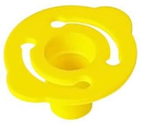 Пробка пластиковая для отверстия Миниворкс 5-7 мм, серия STCF, цвет желтый – (35 шт.) STCF5
