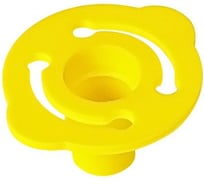 Пробка пластиковая для отверстия Миниворкс 6-8 мм, серия STCF, цвет желтый – (35 шт.) STCF6