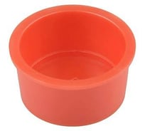 Пробка пластиковая под отверстие Миниворкс Ø22.7-24.9 мм, серия STC, цвет красный –  (10 шт.) STC22,7