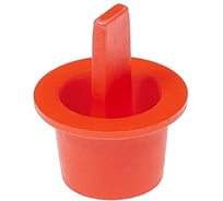 Пробка пластиковая под отверстие Миниворкс 9.5-10.8 мм, серия STCL, цвет красный –  (15 шт.) STCL9,5