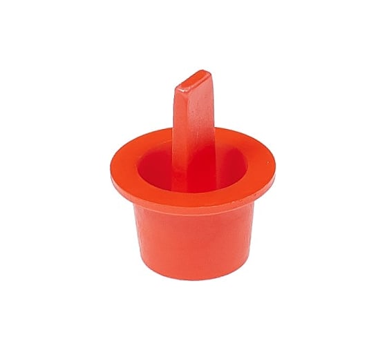 Пробка пластиковая под отверстие Миниворкс 9.5-10.8 мм, серия STCL, цвет красный –  (15 шт.) STCL9,5 1