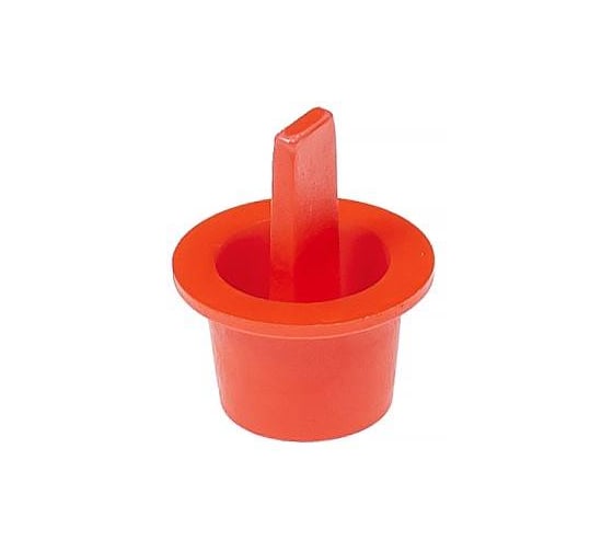 Пробка пластиковая под отверстие Миниворкс 8.4-10 мм, серия STCL, цвет красный –  (20 шт.) STCL8,4 1