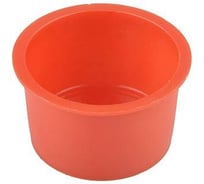 Пробка пластиковая под отверстие Миниворкс Ø33.9-37.3 мм, серия STC, цвет красный –  (5 шт.) STC33,9B