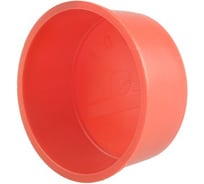 Пробка пластиковая под отверстие Миниворкс Ø62-66.4 мм, серия STC, цвет красный – (3 шт.) STC62