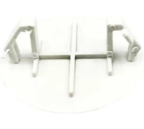 Заглушка пластиковая под отверстие Миниворкс Ø13-15, с ультратонкой шляпкой Ø20 мм, толщиной 1.6 мм, цвет белый, RAL 9003 –  45 шт 13-15Т20БН