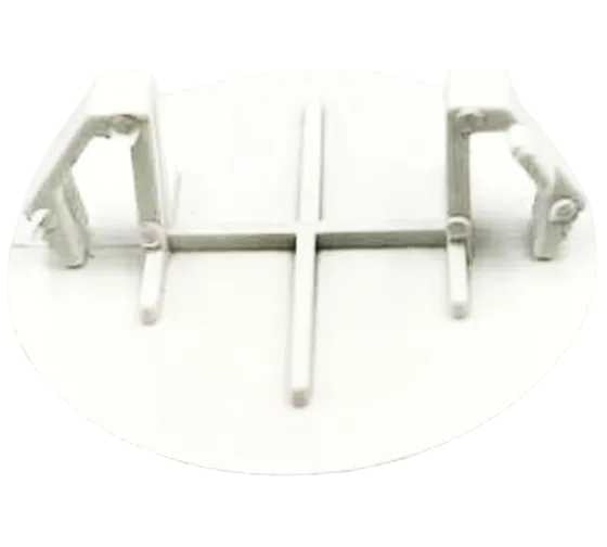 Заглушка пластиковая под отверстие Миниворкс Ø13-15, с ультратонкой шляпкой Ø20 мм, толщиной 1.6 мм, цвет белый, RAL 9003 – 45 шт 13-15Т20БН 1