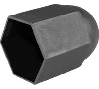 Колпачок на болт/гайку Миниворкс пластиковый М39, под ключ 60 мм, цвет RAL 9005 – (1 шт.) 800/ES60L