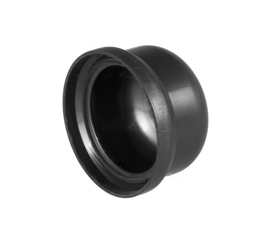 Колпачок на винт/болт Миниворкс M10 с диаметром основания 24 мм и высотой 13.7 мм, цвет черный –  (20 шт.) TPDR10 1