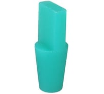 Термостойкая заглушка для защиты отверстий Миниворкс Ø11.3-15.9 мм и внутренней резьбы М14-16, выдерживает до 315 C, цвет зеленый – (2 шт.) SSML11,3