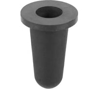 Заглушка термостойкая для защиты внутренней резьбы Миниворкс М18 и отверстий Ø17.5 мм, выдерживает до 177 C, цвет черный – (3 шт.) TREC17,5