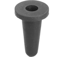 Заглушка термостойкая для защиты внутренней резьбы Миниворкс М10 и отверстий Ø10.1 мм, выдерживает до 177 C, цвет черный – (10 шт.) TREC10,1