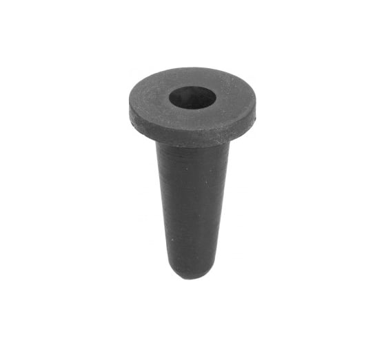 Заглушка термостойкая для защиты внутренней резьбы Миниворкс М10 и отверстий Ø10.1 мм, выдерживает до 177 C, цвет черный – (10 шт.) TREC10,1 1