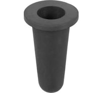 Заглушка термостойкая для защиты внутренней резьбы Миниворкс М22 и отверстий Ø22 мм, выдерживает до 177 C, модель TREC, цвет черный – (2 шт.) TREC22