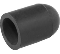 Заглушка термостойкая для защиты наружной резьбы Миниворкс M10, GAS/BSP 1/8, UNF/JIC 1/2, выдерживает до 177 C , цвет черный – (10 шт.) CE9.5x12.7