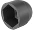 Колпачок на болт/гайку Миниворкс пластиковый М6, цвет черный – (40 шт.) TPD6 1