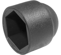 Колпачок на болт/гайку Миниворкс пластиковый М5, цвет черный – (50 шт.) TPD5